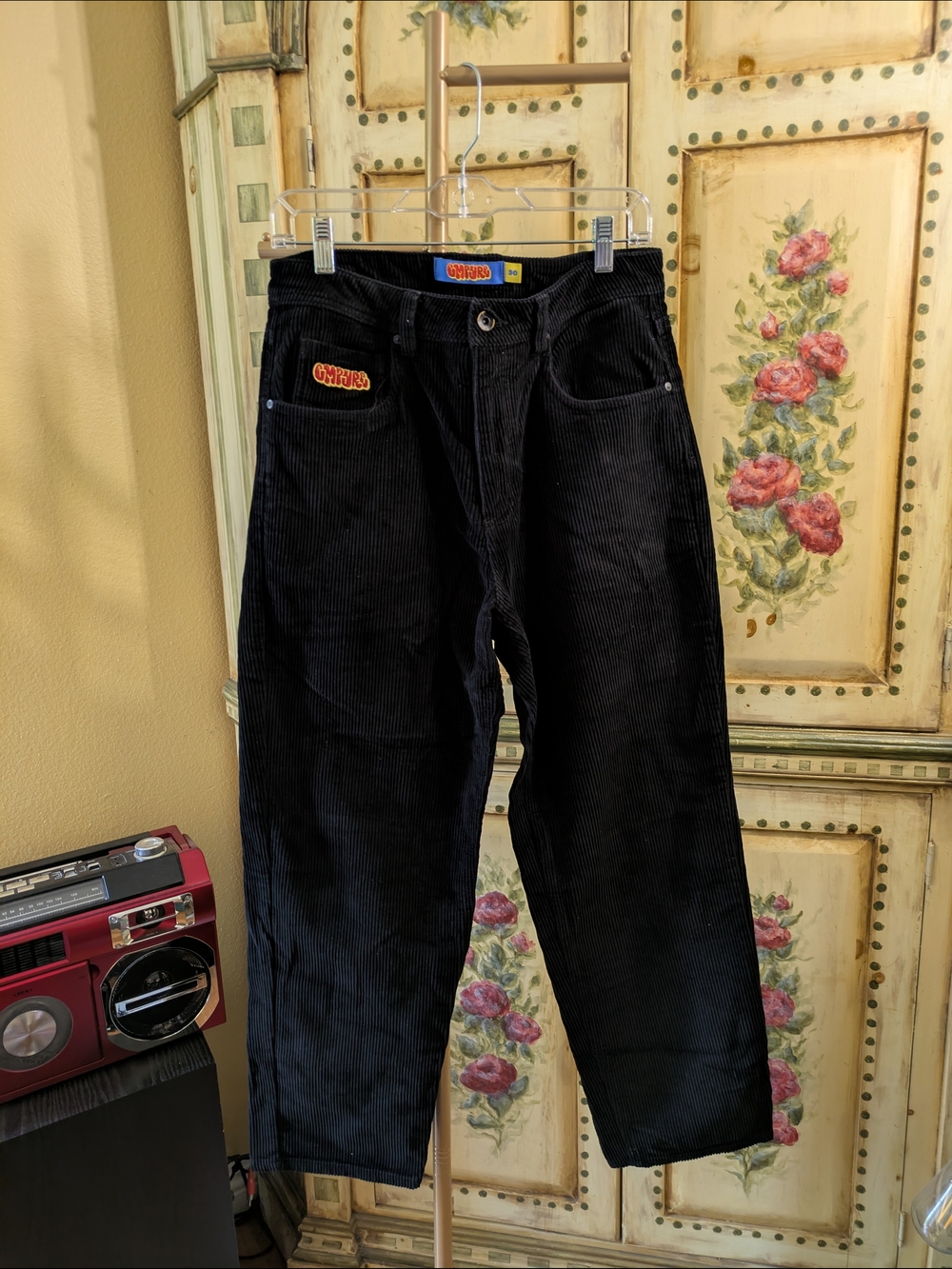 Empyre Black Corduroy Pants Sz 30